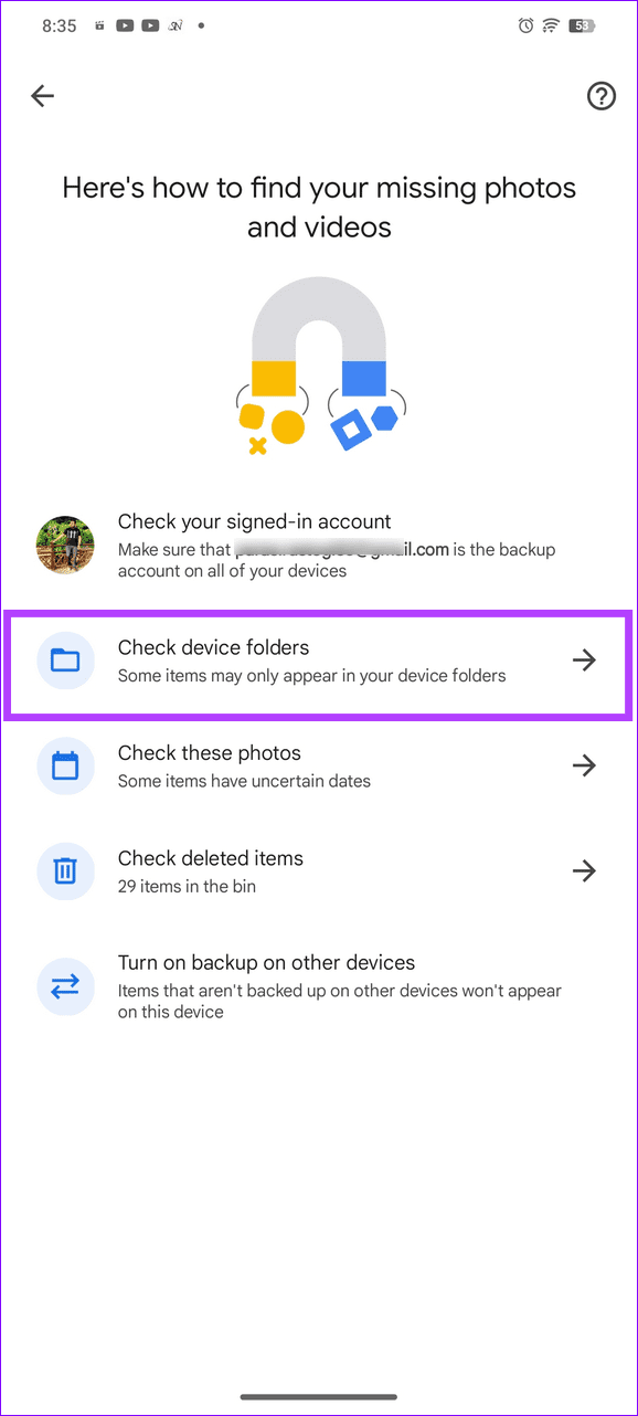 5 Ways to Fix Google Photos App Not Showing All Photos