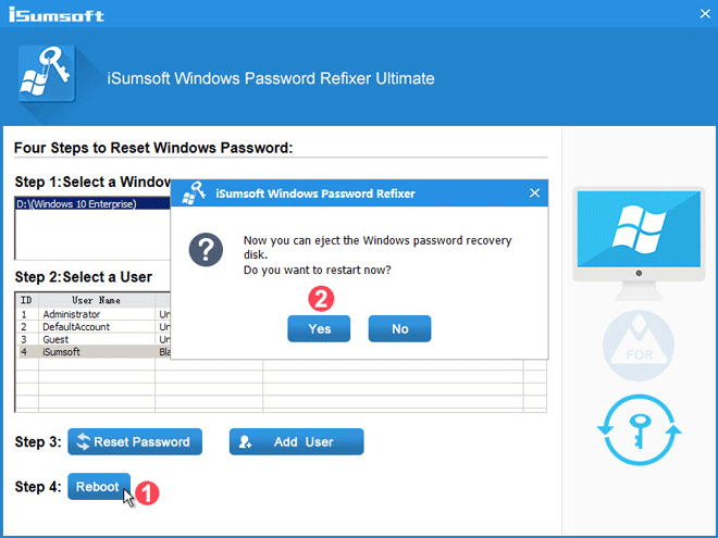 How to Reset Windows 10 Forgotten Password with USB Drive