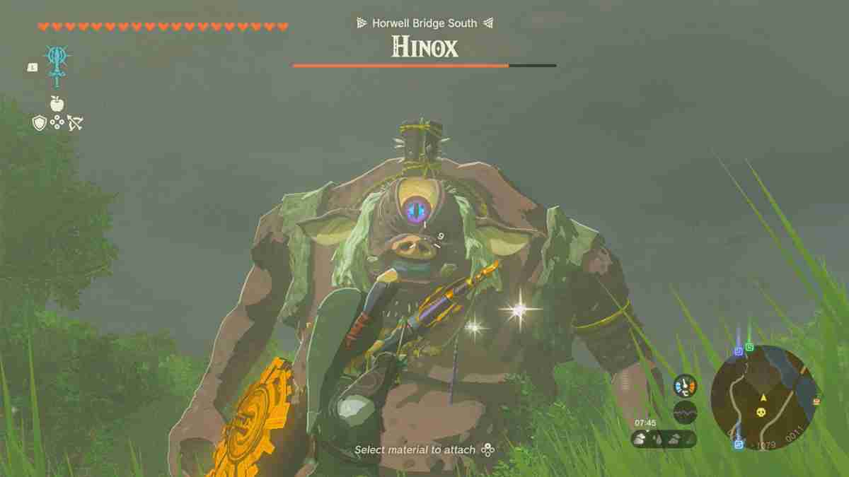 How to get and farm Hinox Guts in Zelda: Tears of the Kingdom (TotK)