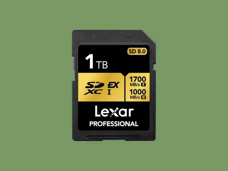 Lexar introduces the world’s first SD 8.0 card, but it\'s too speedy for current cameras