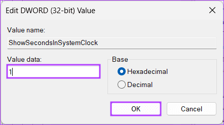 How to Show Seconds on Windows 11 Clock