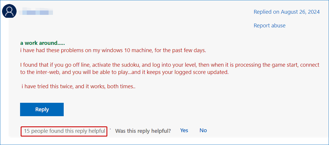 Microsoft Sudoku Not Launching/Loading Win11/10 - Best Fixes