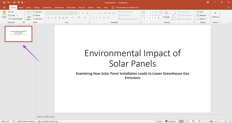 How to Embed a PowerPoint Slide in Microsoft Word