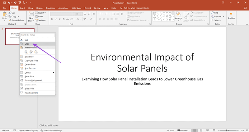 How to Embed a PowerPoint Slide in Microsoft Word