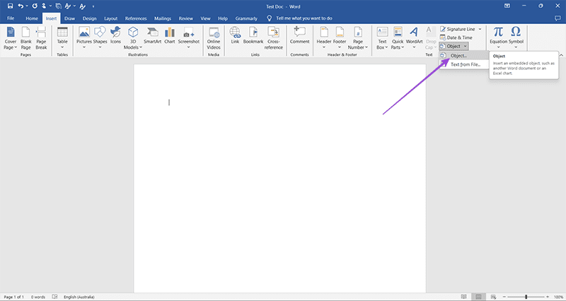 How to Embed a PowerPoint Slide in Microsoft Word