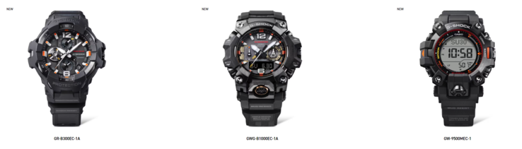 Casio G-SHOCK Master of G limited edition watches roll out to more countries