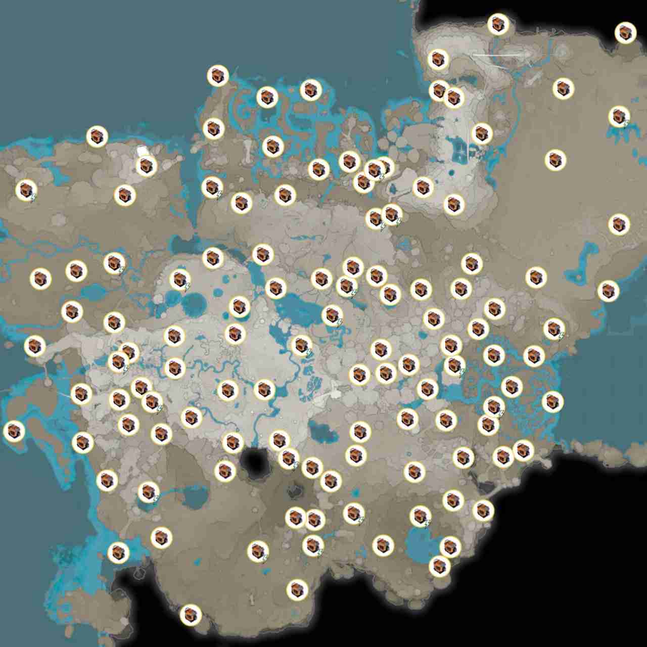 Complete Satisfactory 1.0 Hard Drives guide: Location map, coordinates, tier list, and how to reroll