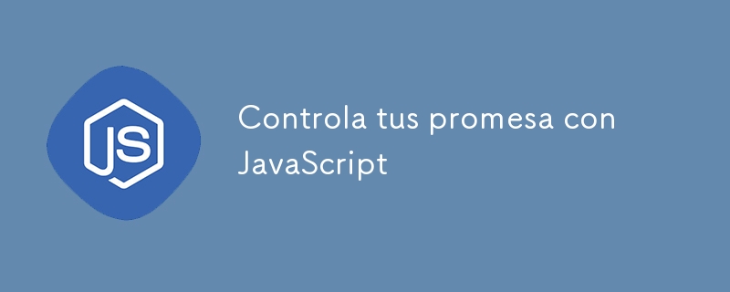 Controla tus promesa con JavaScript