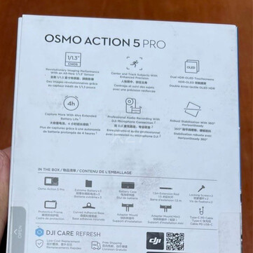 Osmo Action 5 Pro: Unboxing footage confirms 50% battery life improvement for GoPro Hero 13 Black rival