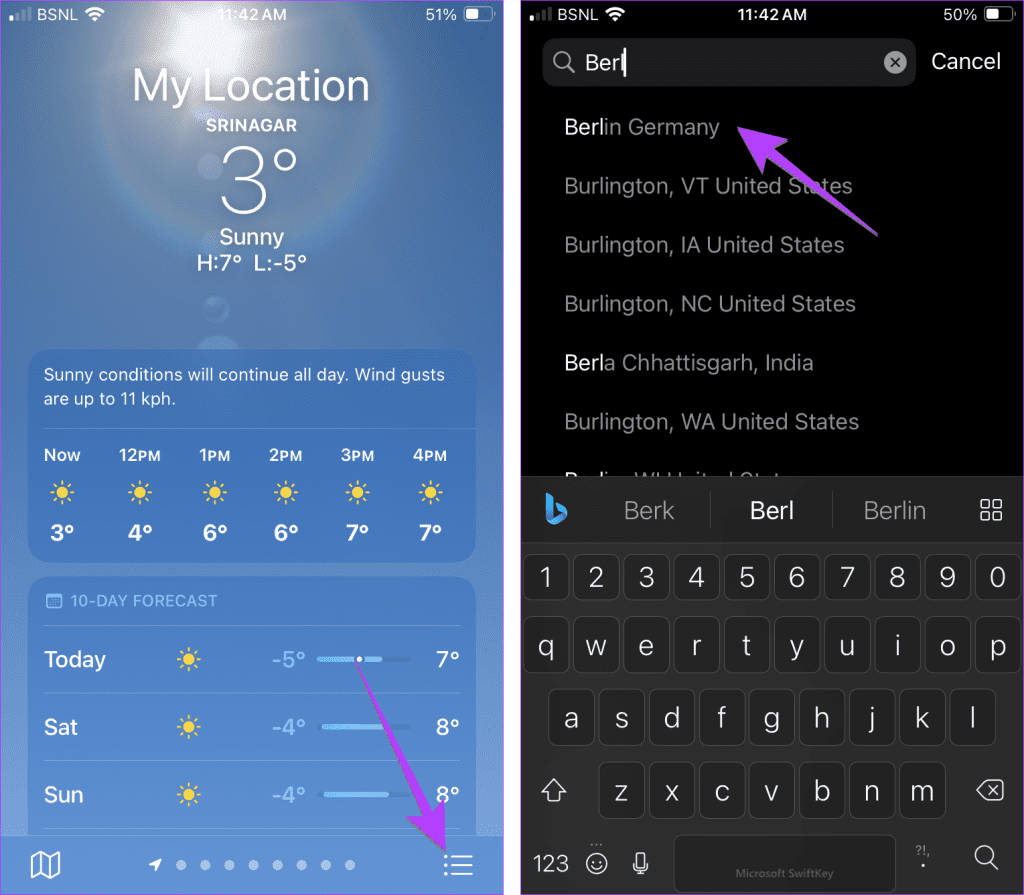 How to Change Weather Location on iPhone, iPad, or Apple Watch