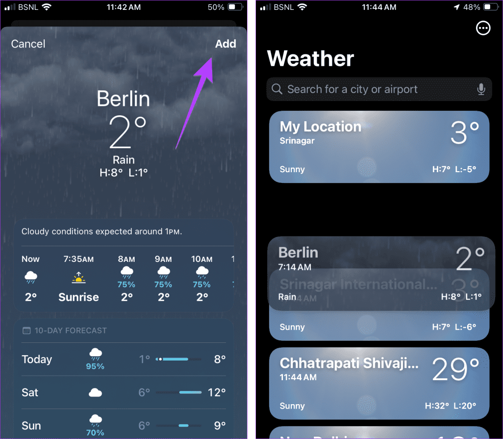 How to Change Weather Location on iPhone, iPad, or Apple Watch