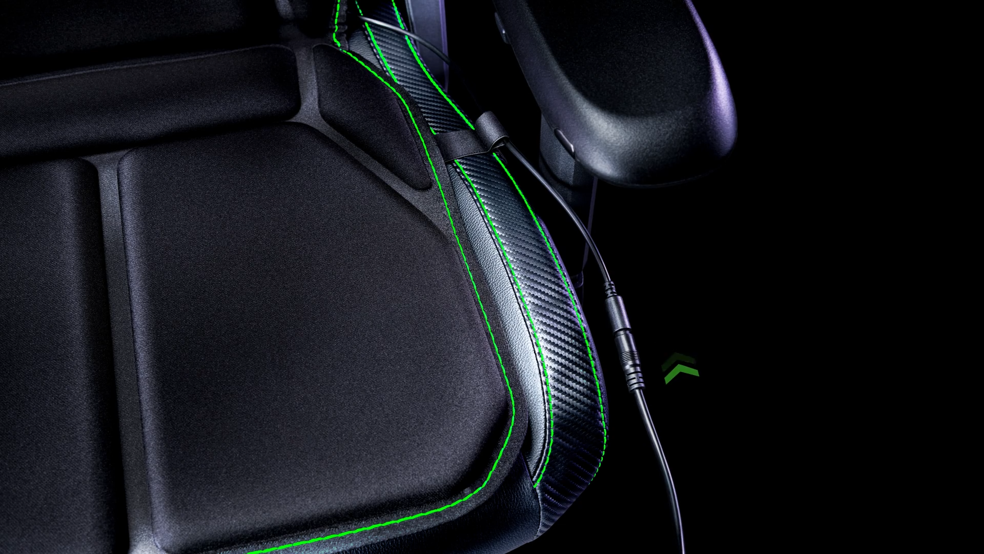 Razer Freyja is an office/gaming chair insert with integrated haptics because of course it is