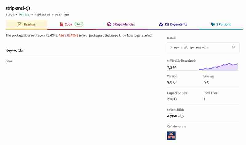 The mysterious supply chain concern of string-width-cjs npm package