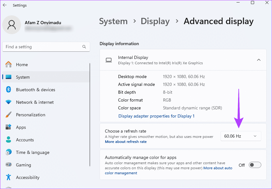 How to Fix Display Resolution Greyed out on Windows 11