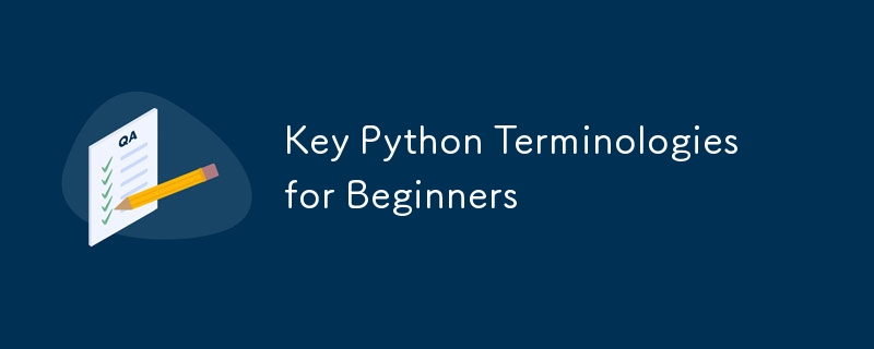 Key Python Terminologies for Beginners