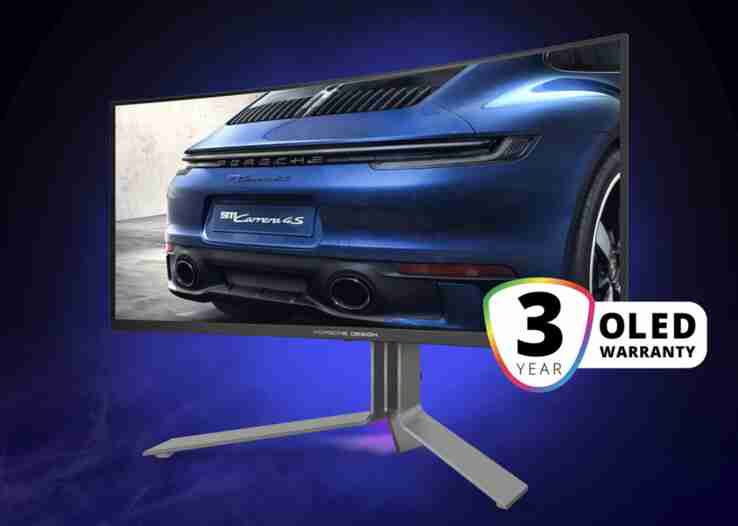 AGON PRO PD34: New QD-OLED gaming monitor from AOC and Porsche Design launches with Porsche 911 design inspirations