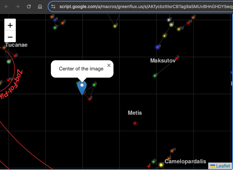 Building an Interactive XY Image Plot with Google Apps Script and Leaflet.js