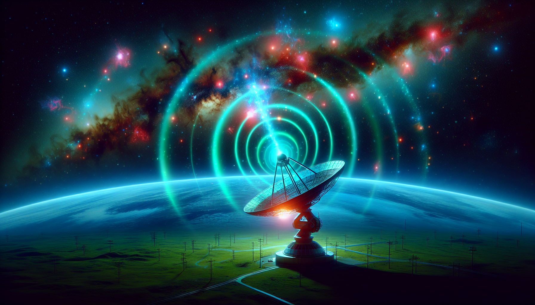 Deep space radio burst reaches Earth after 8 billion years, unleashing 30 years worth of Sun\'s energy in milliseconds