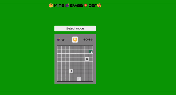 Minesweeper in Svelte