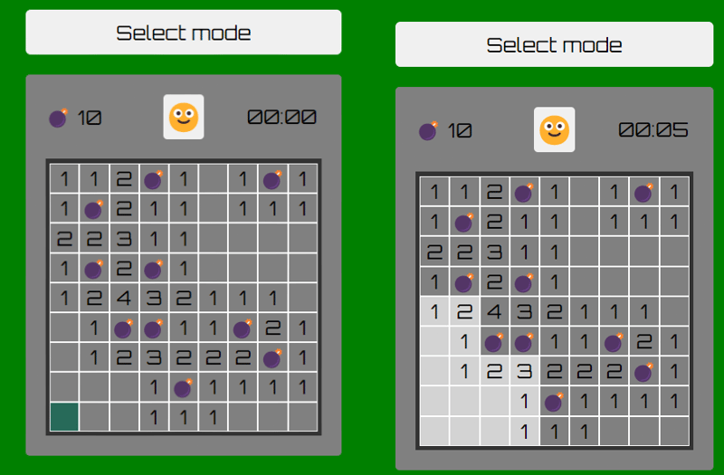 Minesweeper in Svelte