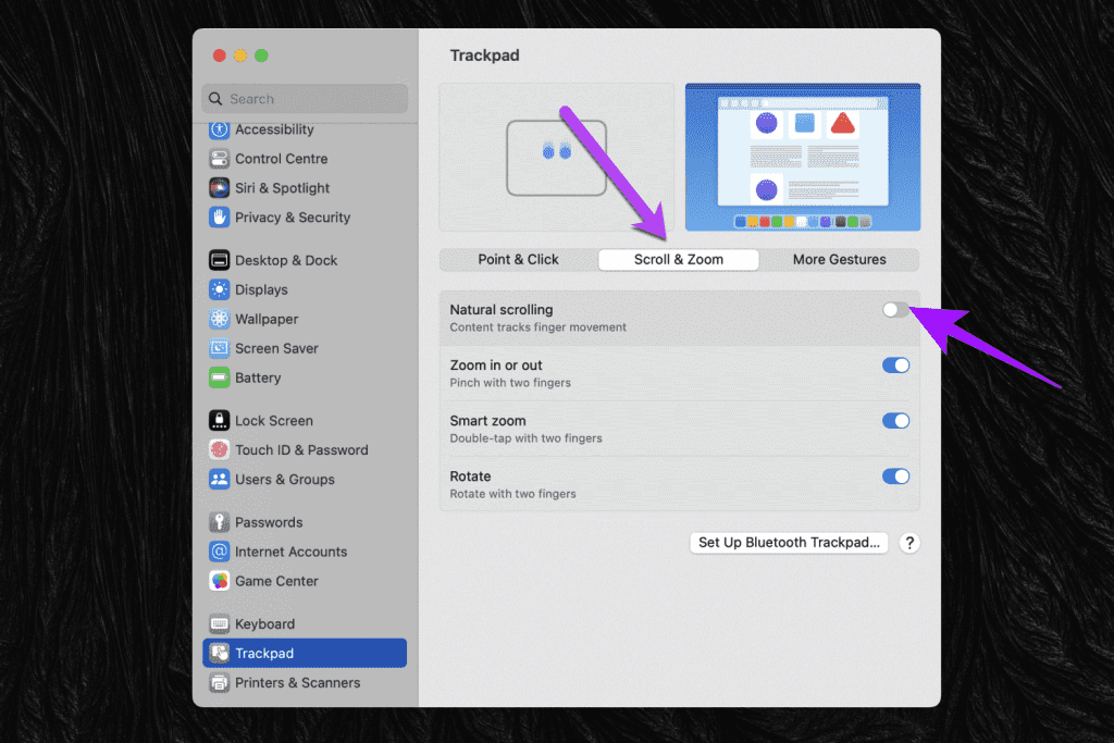 How to Reverse Scrolling Direction on Mac