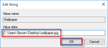 2 Options to Prevent Users from Changing Desktop Wallpaper in Windows 10