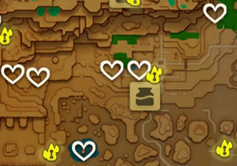 All Zelda: Echoes of Wisdom Heart Piece locations