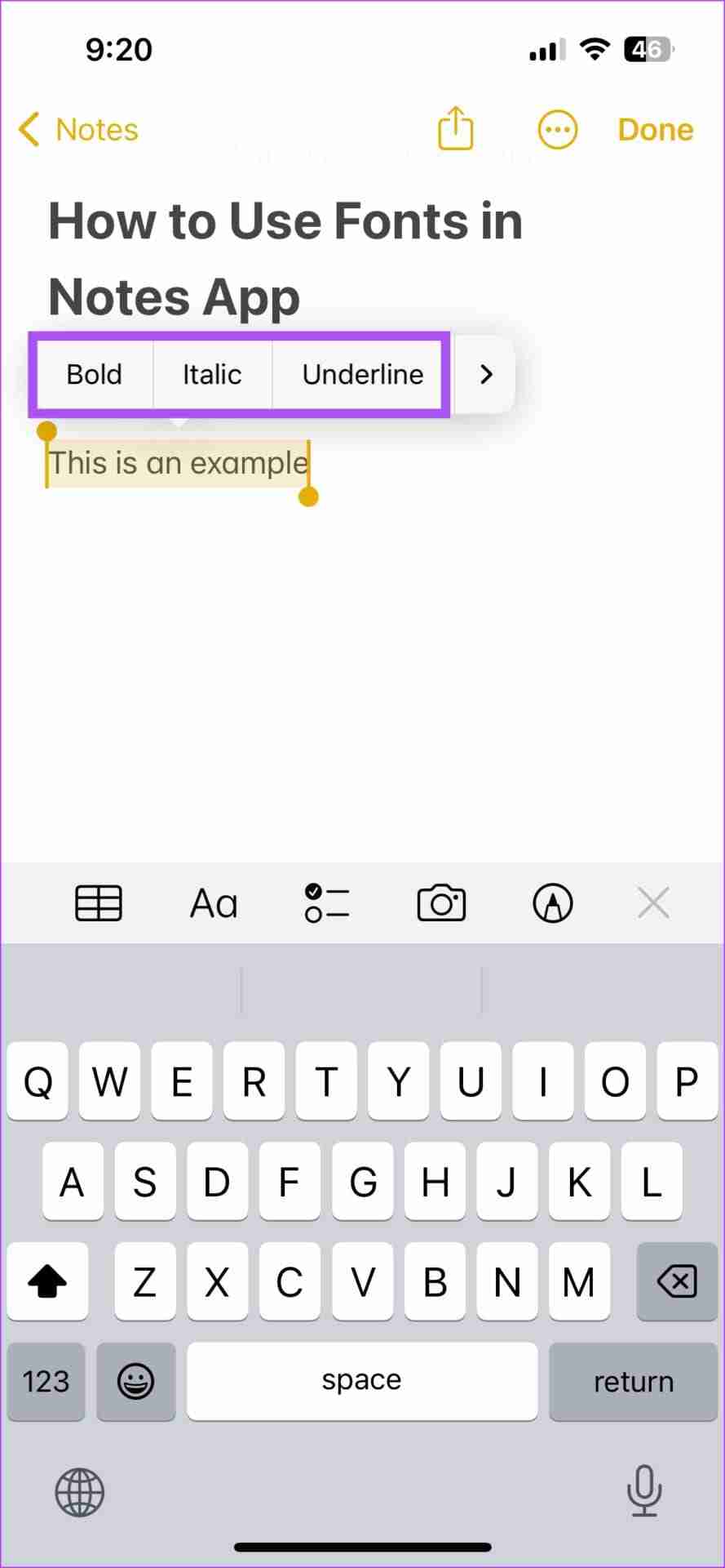 How to Change Font Style in Notes App on iPhone, iPad and Mac