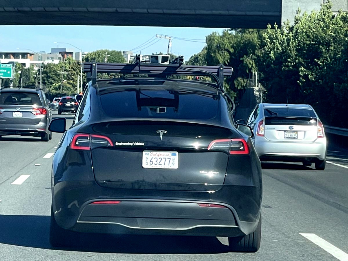 Tesla Model Y gets LiDAR sensor in test sighting suggesting robotaxi development