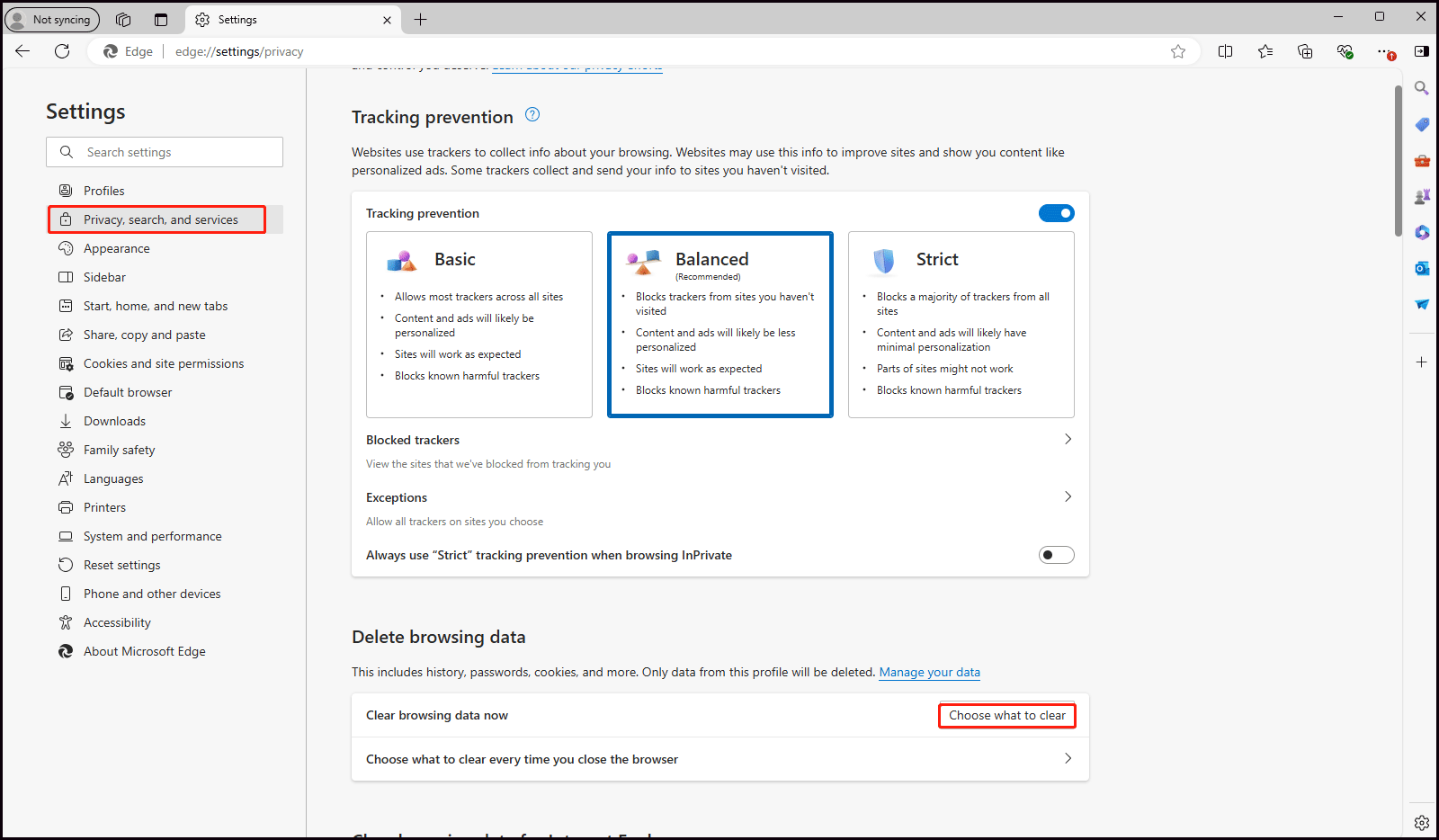 Solutions to STATUS_ACCESS_DENIED Error in Microsoft Edge