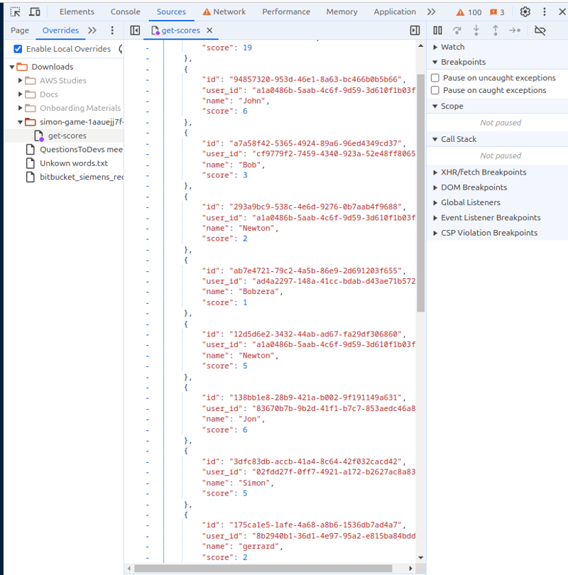 Override and Mock Network Responses in DevTools