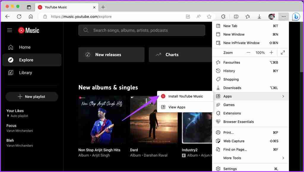 How to Install YouTube Music App on Desktop (Windows and Mac)