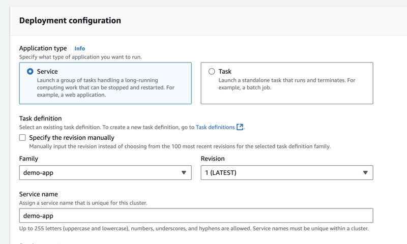 Part  Deploying a PHP (Laravel) application to Amazon ECS