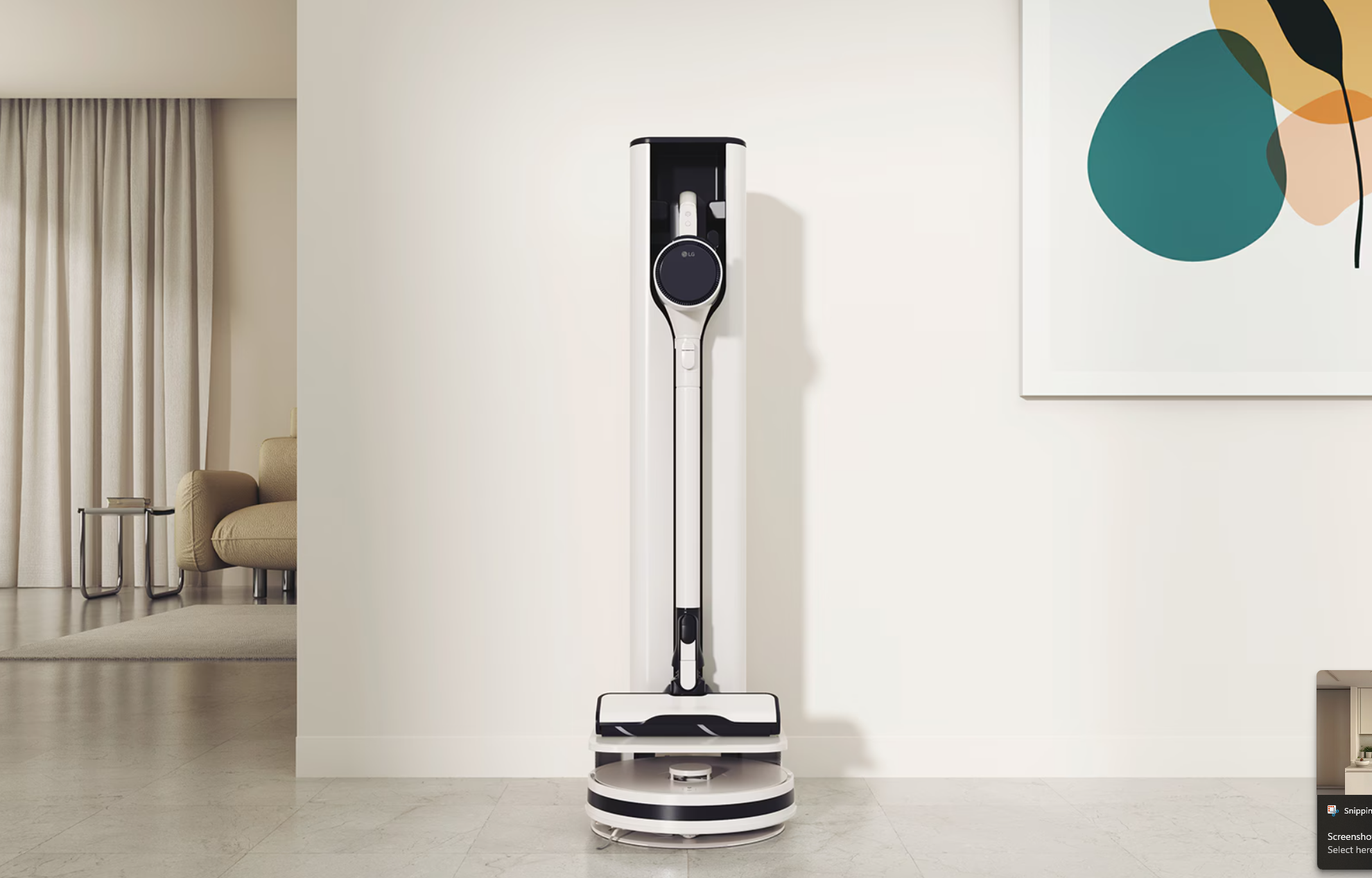 LG All-in-One Tower Combi with robot vacuum coming to IFA 2024