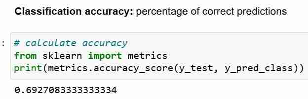 Evaluating A Machine Learning Classification Model