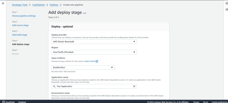 Complete Guide on Next.js Deployment on AWS Elastic Beanstalk: Using-Docker, AWS CodePipeline & CodeBuild