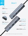 Anker USB-C Hub (8-in-1, Triple Display) with VGA port now available