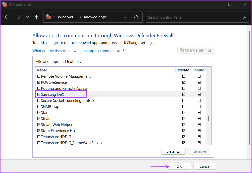 Top 9 Fixes for ‘Samsung DeX Not Working’ on Windows 11