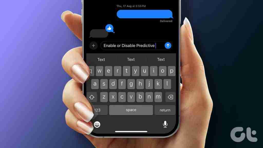 How to Enable or Disable Inline Predictive Text on iPhone, iPad, and Mac