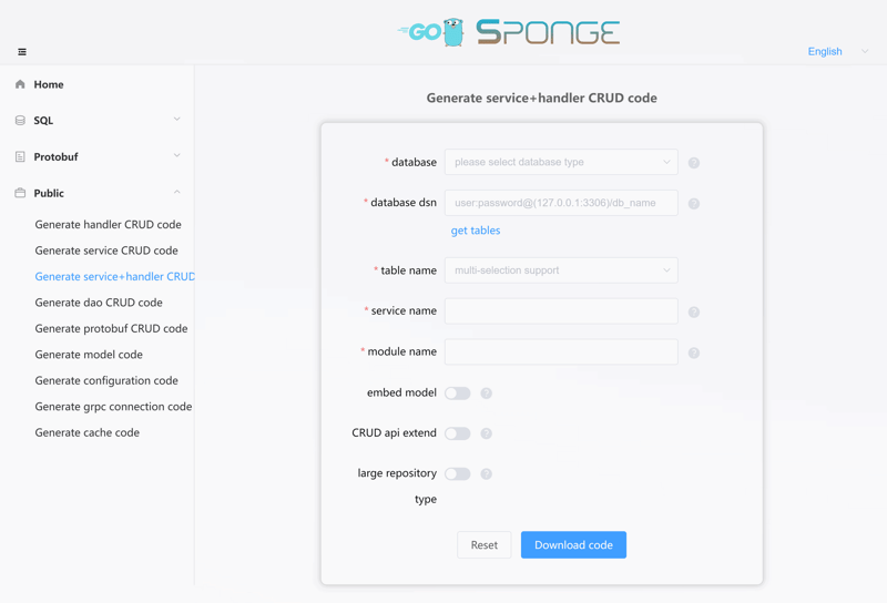 Quickly and easily implement a high-performance e-commerce system by sponge dtm