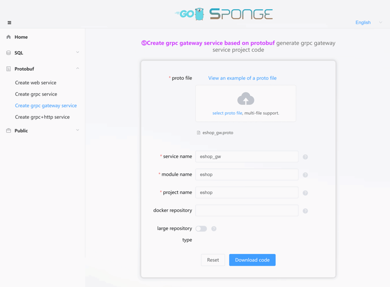 Quickly and easily implement a high-performance e-commerce system by sponge dtm