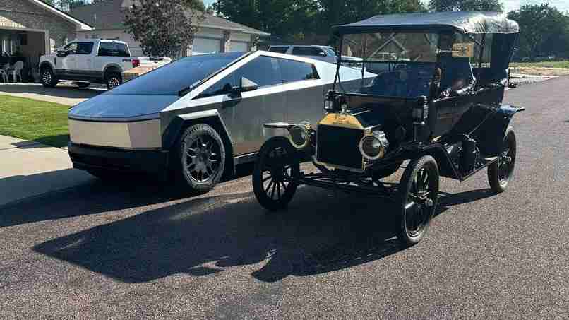 Cybertruck autoparking tested at Superchargers as Tesla hints at ruggedizing it more