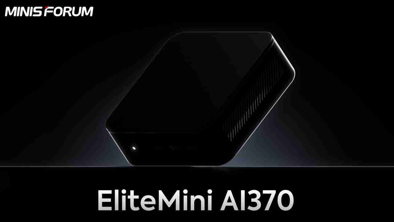 Minisforum teases EliteMini AI370 mini PC with Ryzen AI 9 HX 370