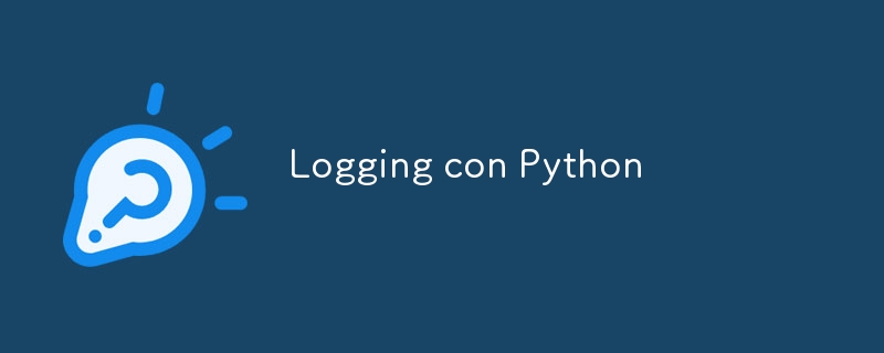 Logging con Python