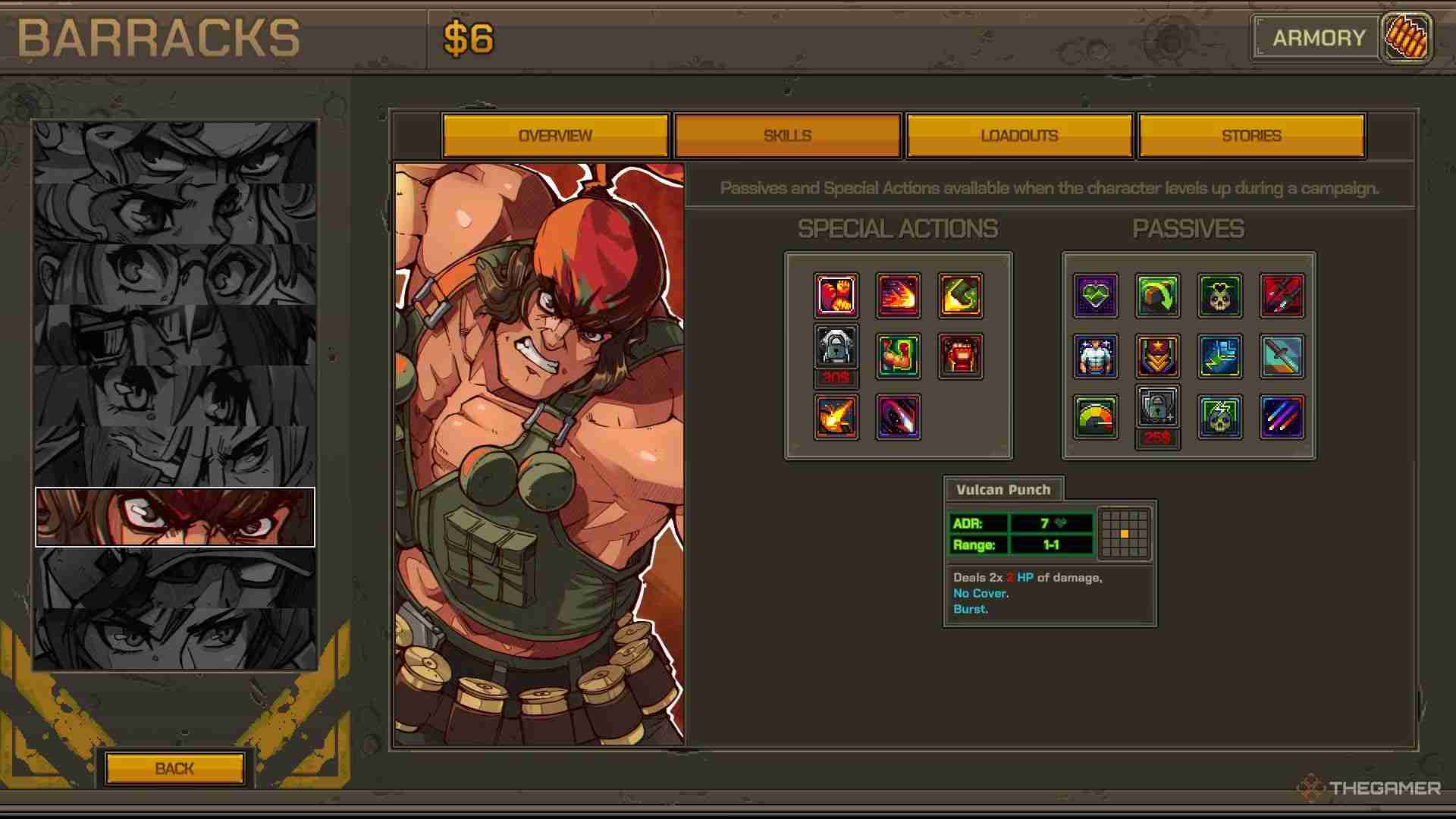 Metal Slug Tactics: Ralf Character Guide