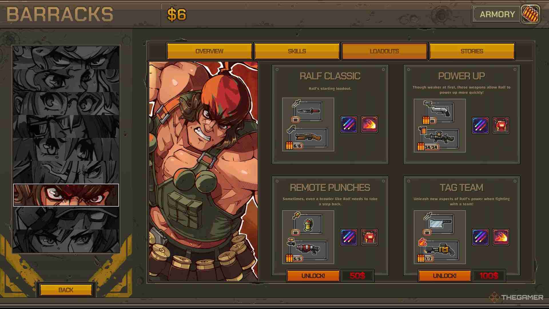 Metal Slug Tactics: Ralf Character Guide