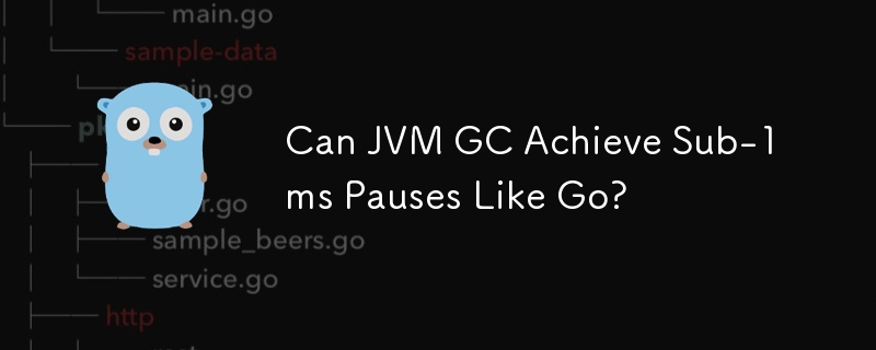 Can JVM GC Achieve Sub-1ms Pauses Like Go? 
