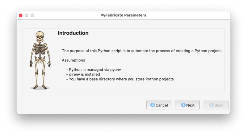 Python Project Creation on Mac OS X