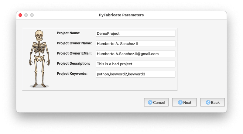 Python Project Creation on Mac OS X