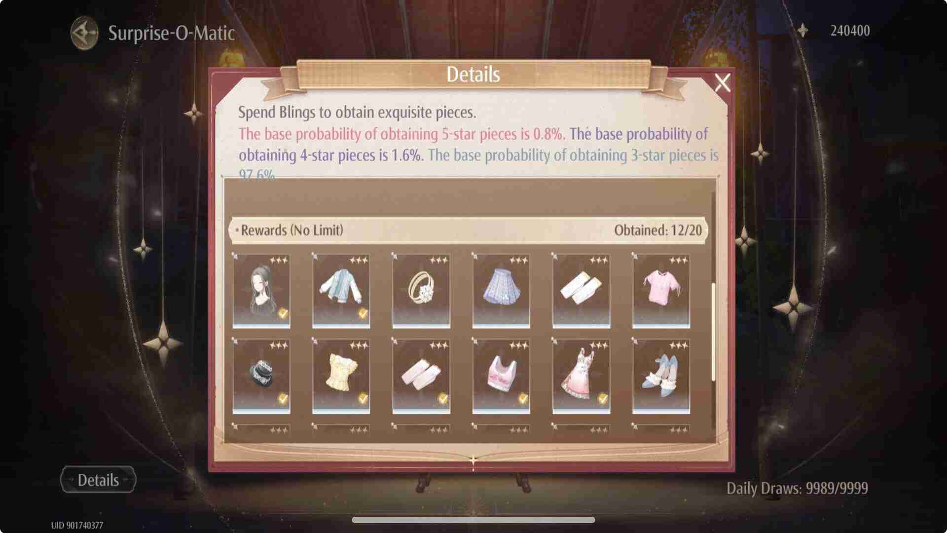 Infinity Nikki Microtransactions - Gacha system explained